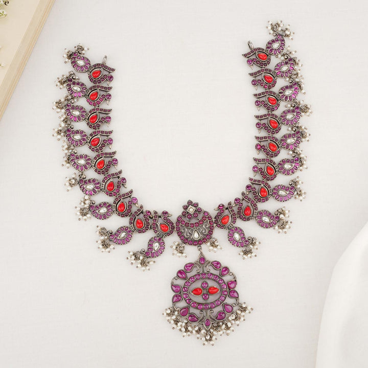 Girisha Oxidised Necklace