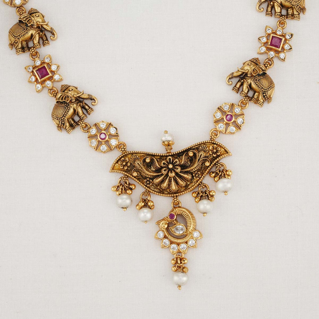 Renitha Nagas Short Necklace