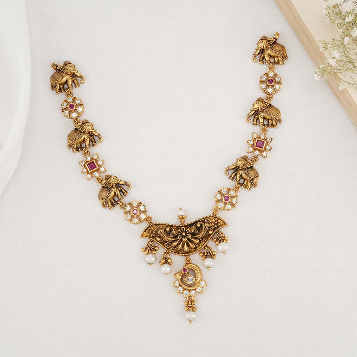 Renitha Nagas Short Necklace