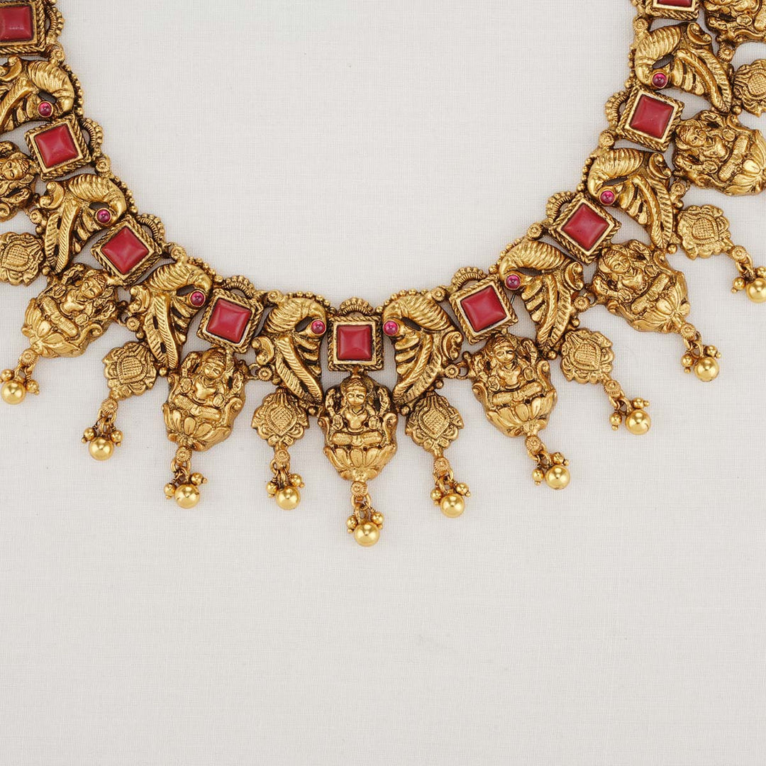 Sindhuja Nagas Short Necklace