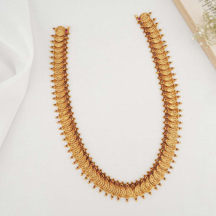 Vedhika Stone Long Necklace