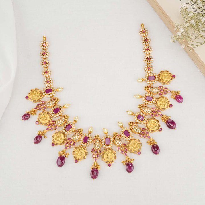 Sugirtha Nagas Short Necklace