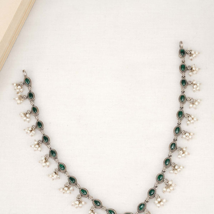 Poorvitha Oxidised Necklace