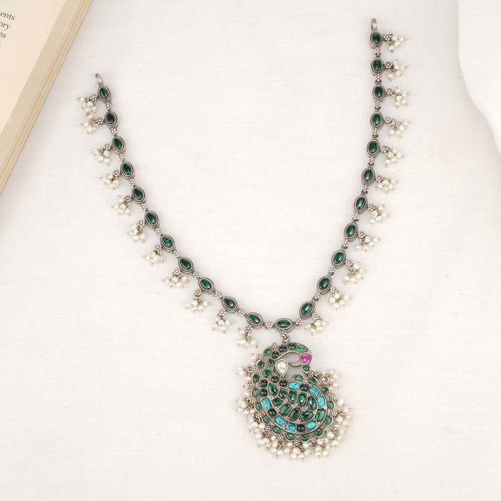 Poorvitha Oxidised Necklace