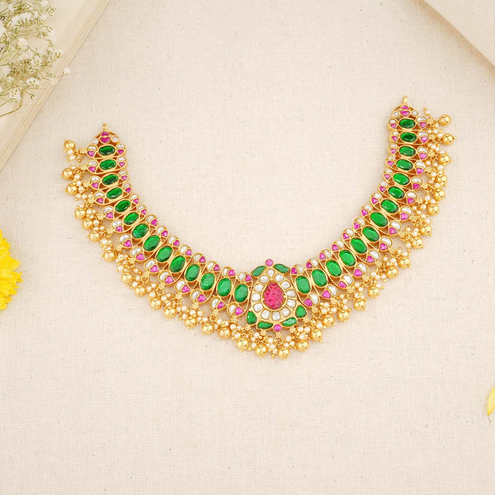 Selma Kundan Short Necklace