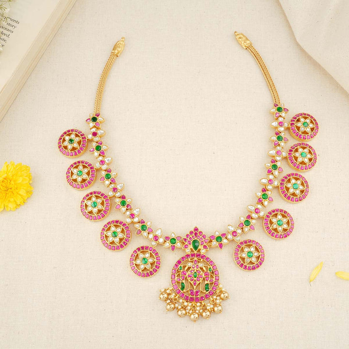 Navanitha Long Necklace