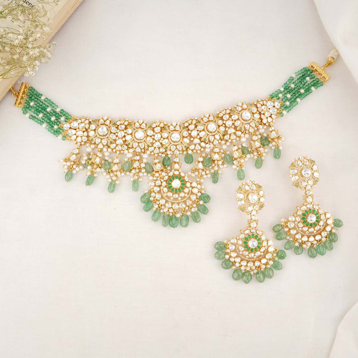 Dhivani Short Necklace Set