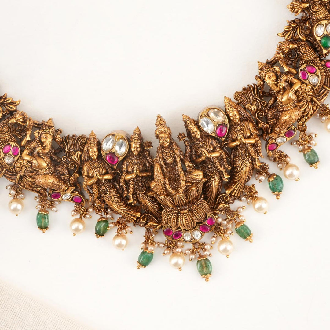 Thakira Nagas Short Necklace