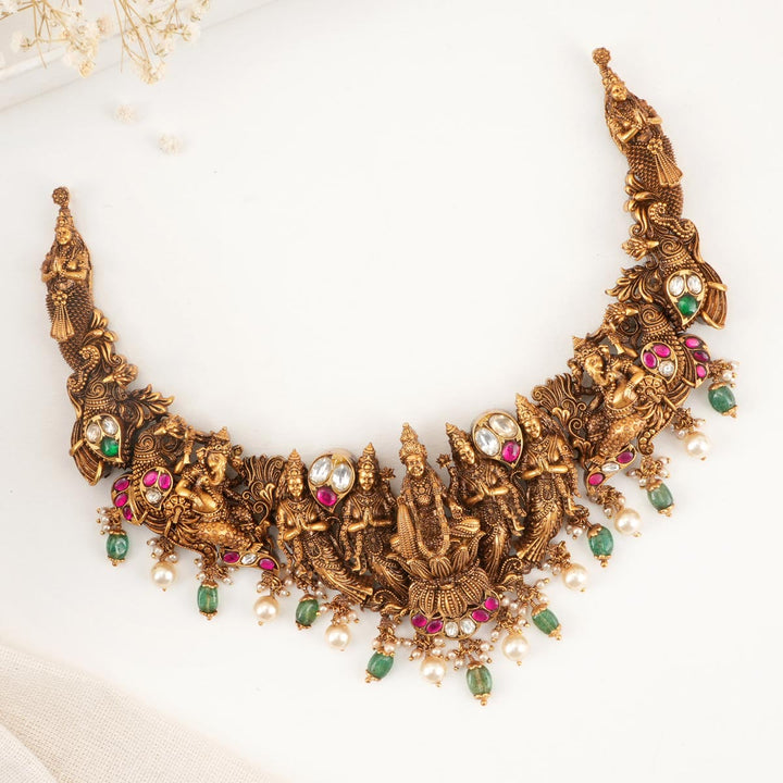 Thakira Nagas Short Necklace