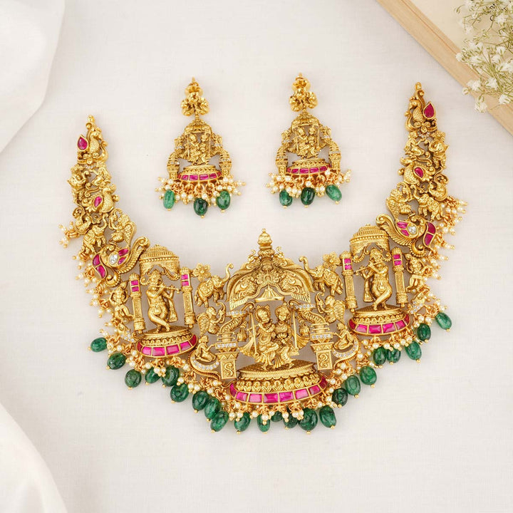 Sakshi Nagas Necklace Set