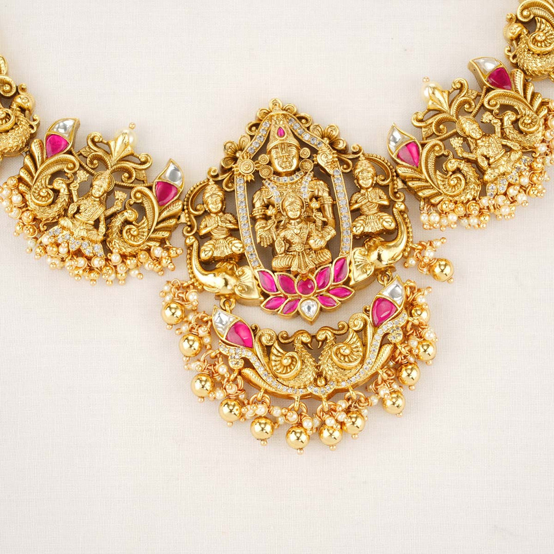 Srilekha Nagas Necklace Set