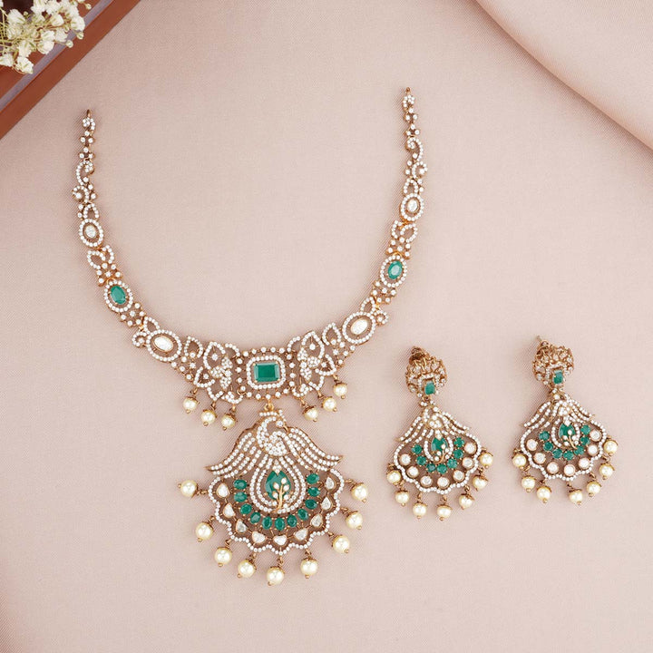 Shravani Victorian Short Necklace Set