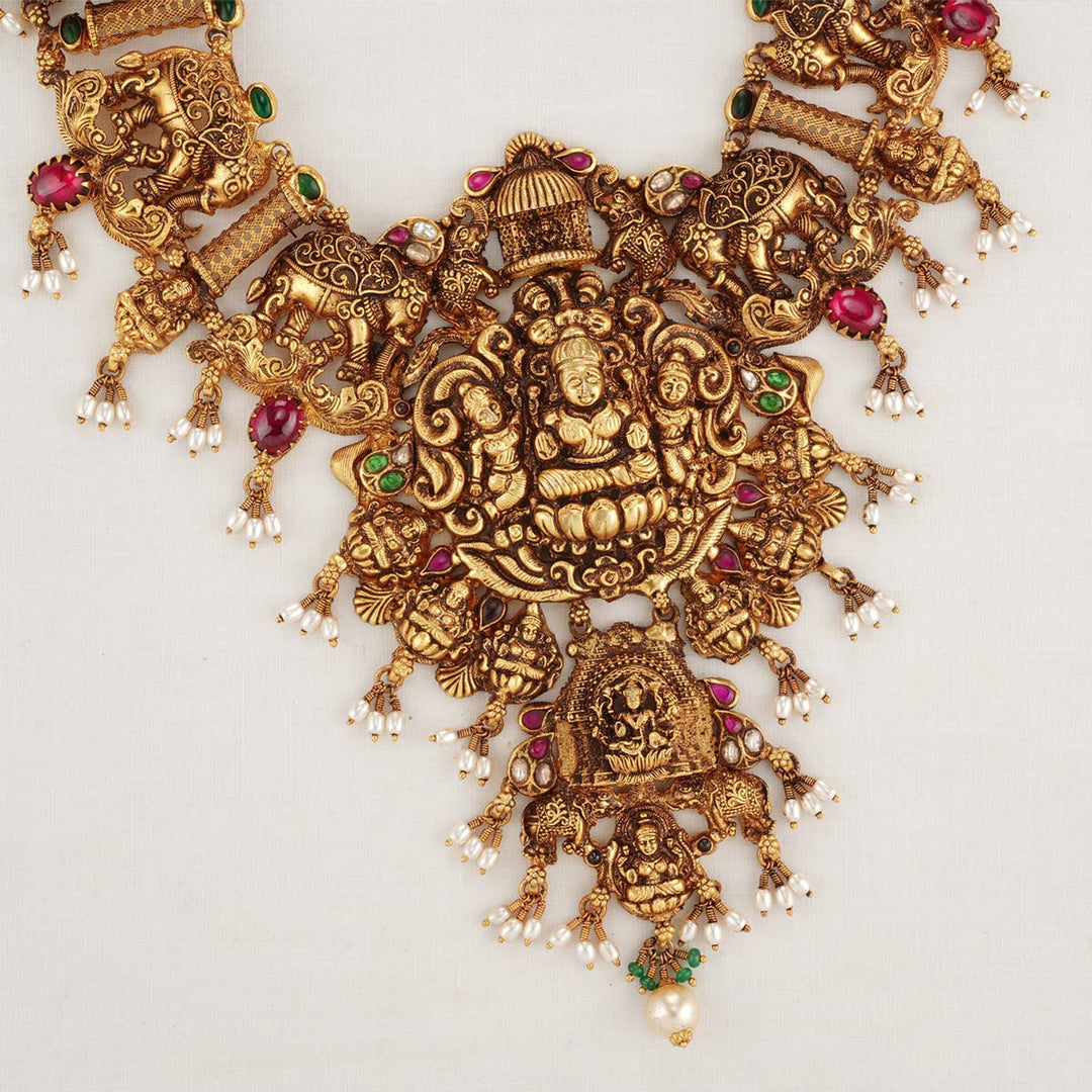 Maha lakshmi Nagas Long Necklace