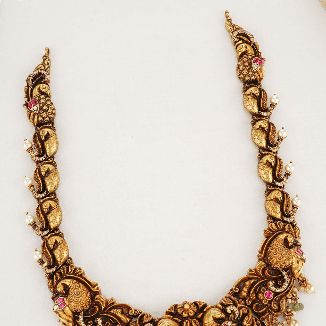 Mathina Deep Nagas Necklace