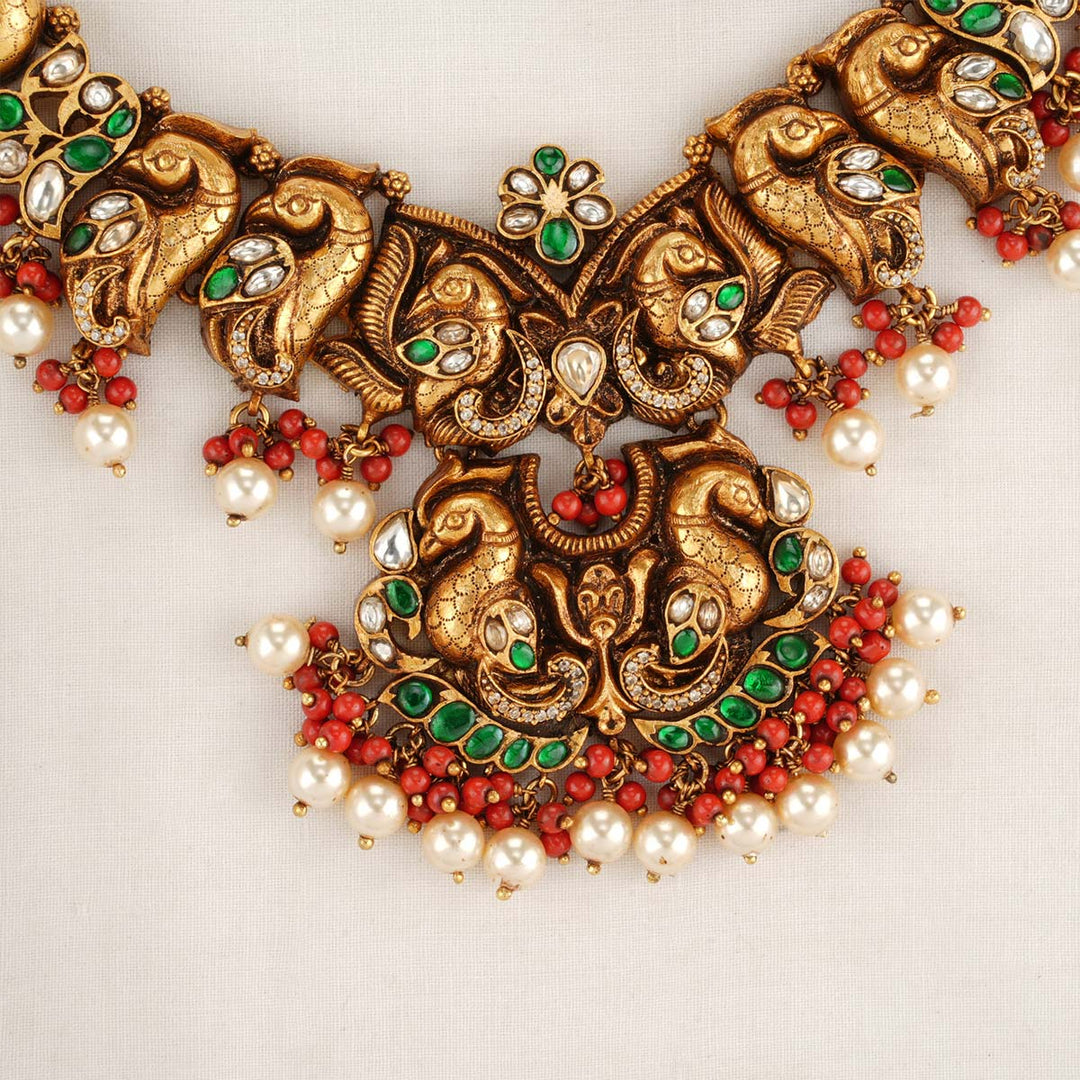 Elegance Kundan Short Necklace