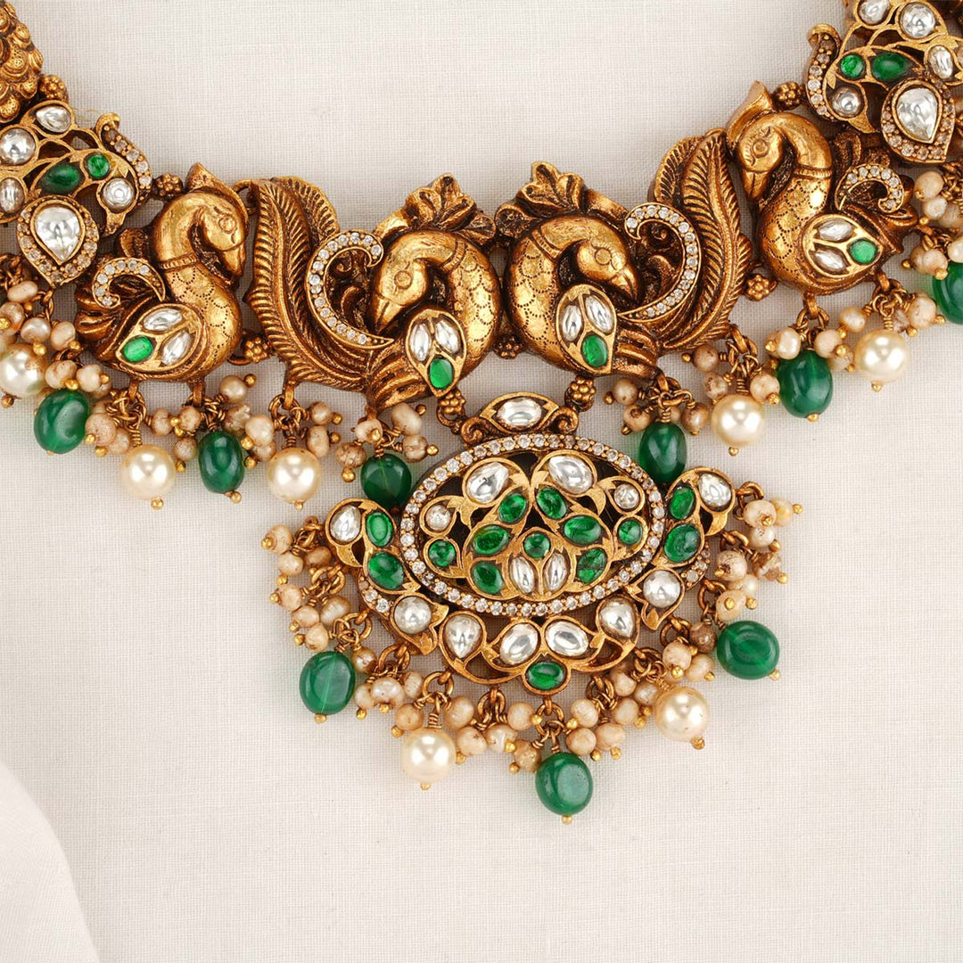 Vishali Kundan Short Necklace