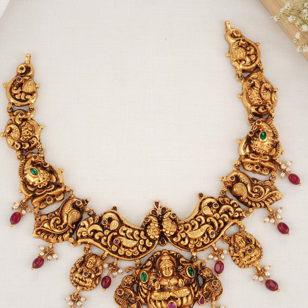 Lakshmi Nagas Short Necklace