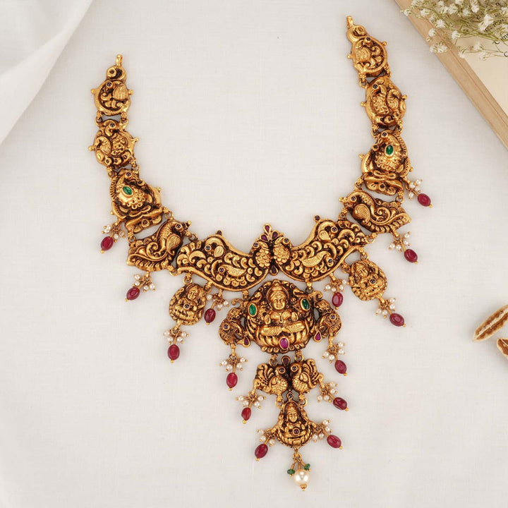 Lakshmi Nagas Short Necklace