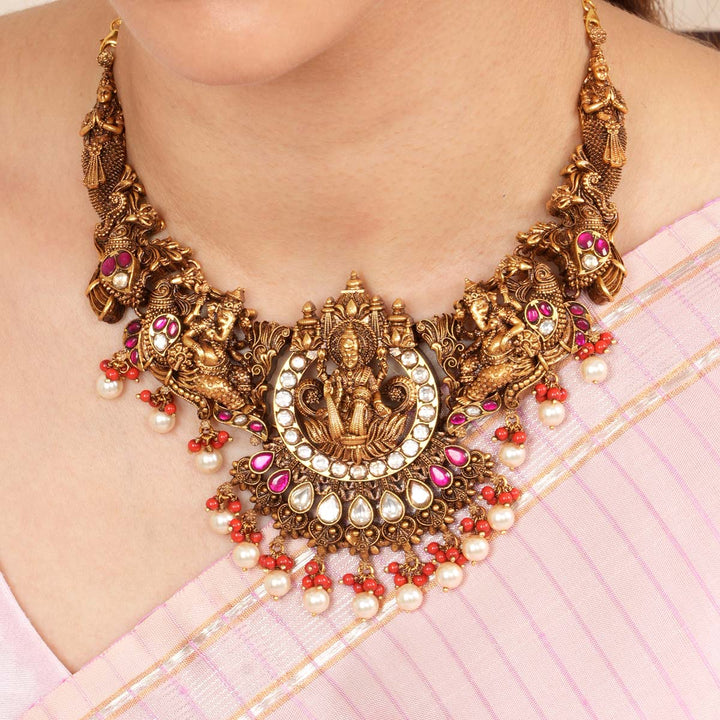 Manasha Nagas Short Necklace