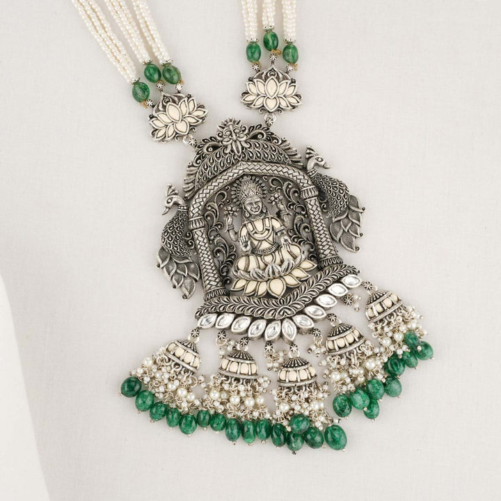 Karishma Oxidised Long Necklace Set