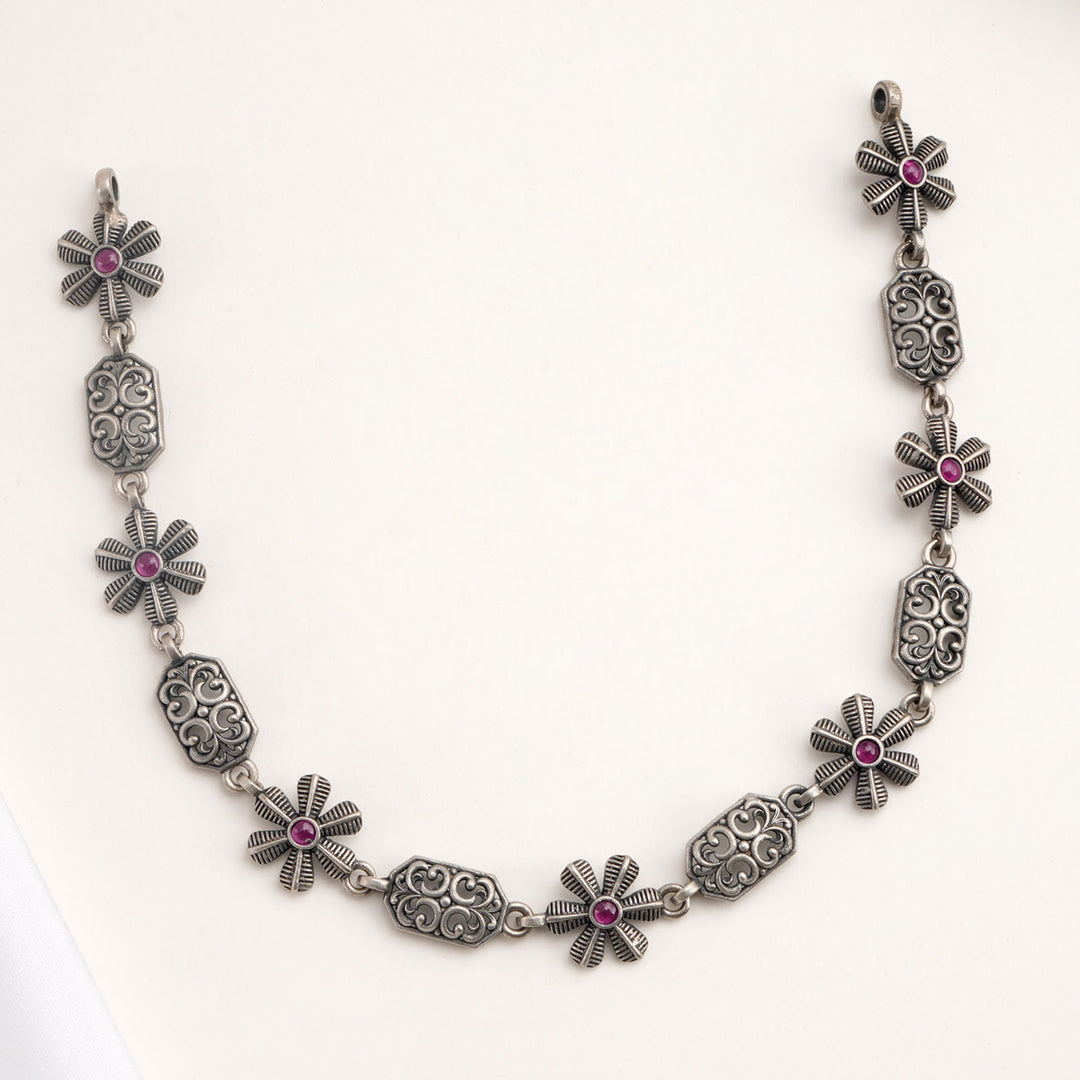 Sugirtha Oxidised Necklace Set