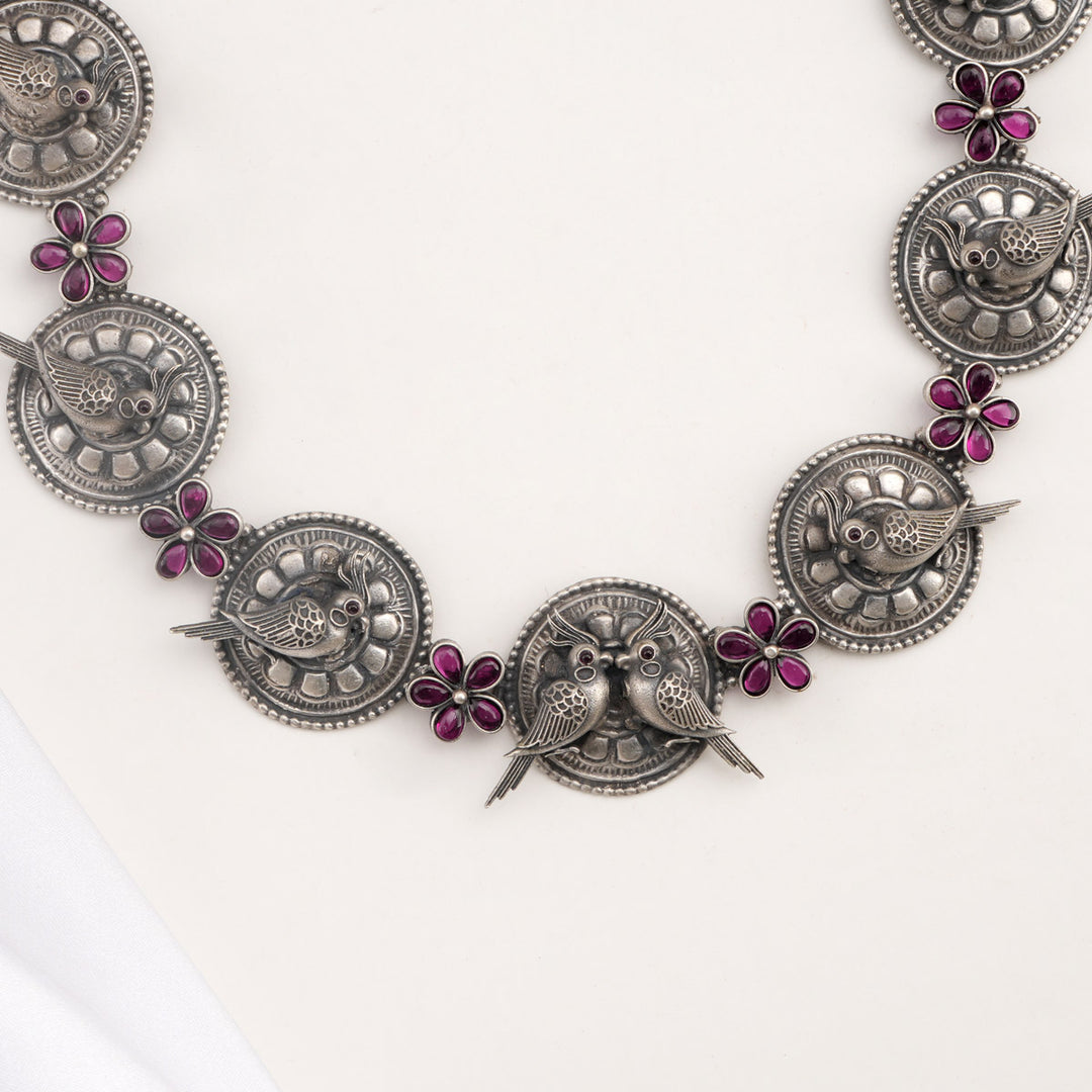 Nekha Oxidised Necklace Set