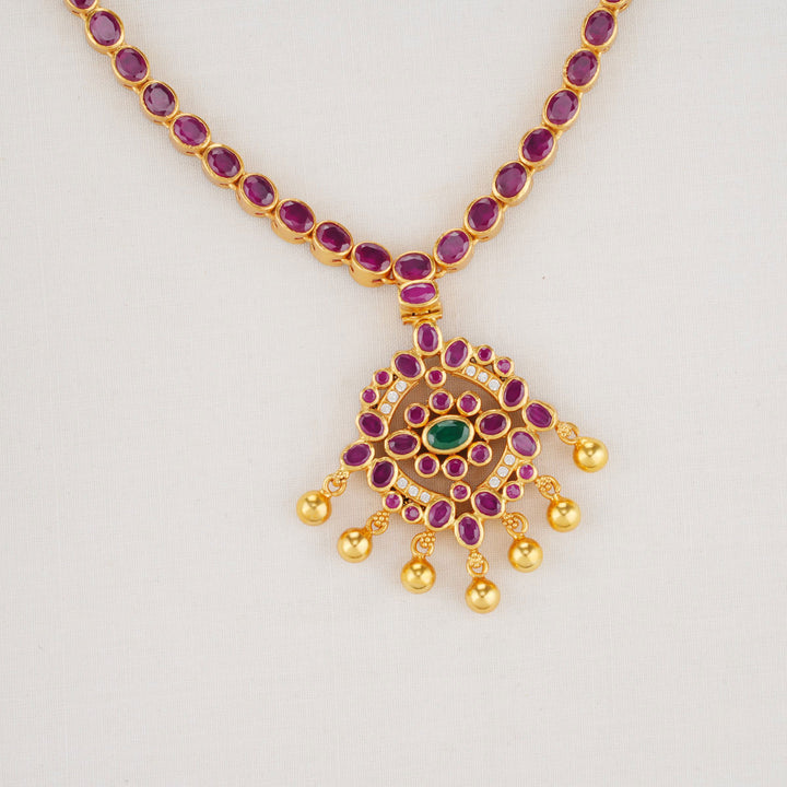 Dheekshi Reversible Short Necklace