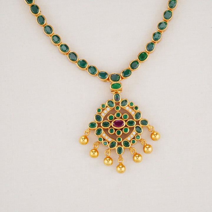 Dheekshi Reversible Short Necklace