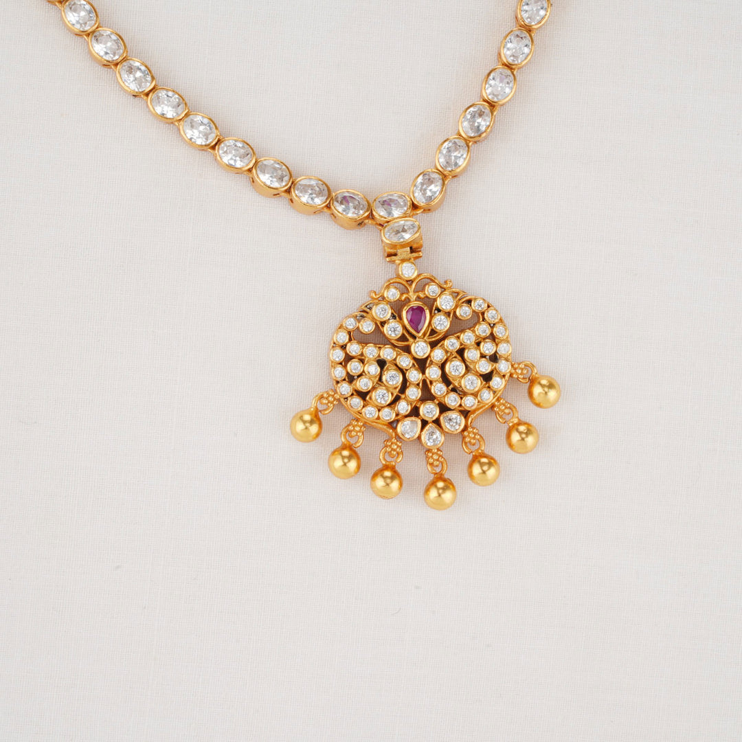 Rujitha Reversible Short Necklace