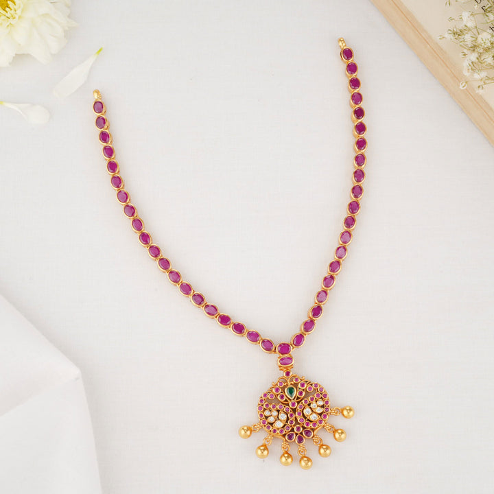 Rujitha Reversible Short Necklace