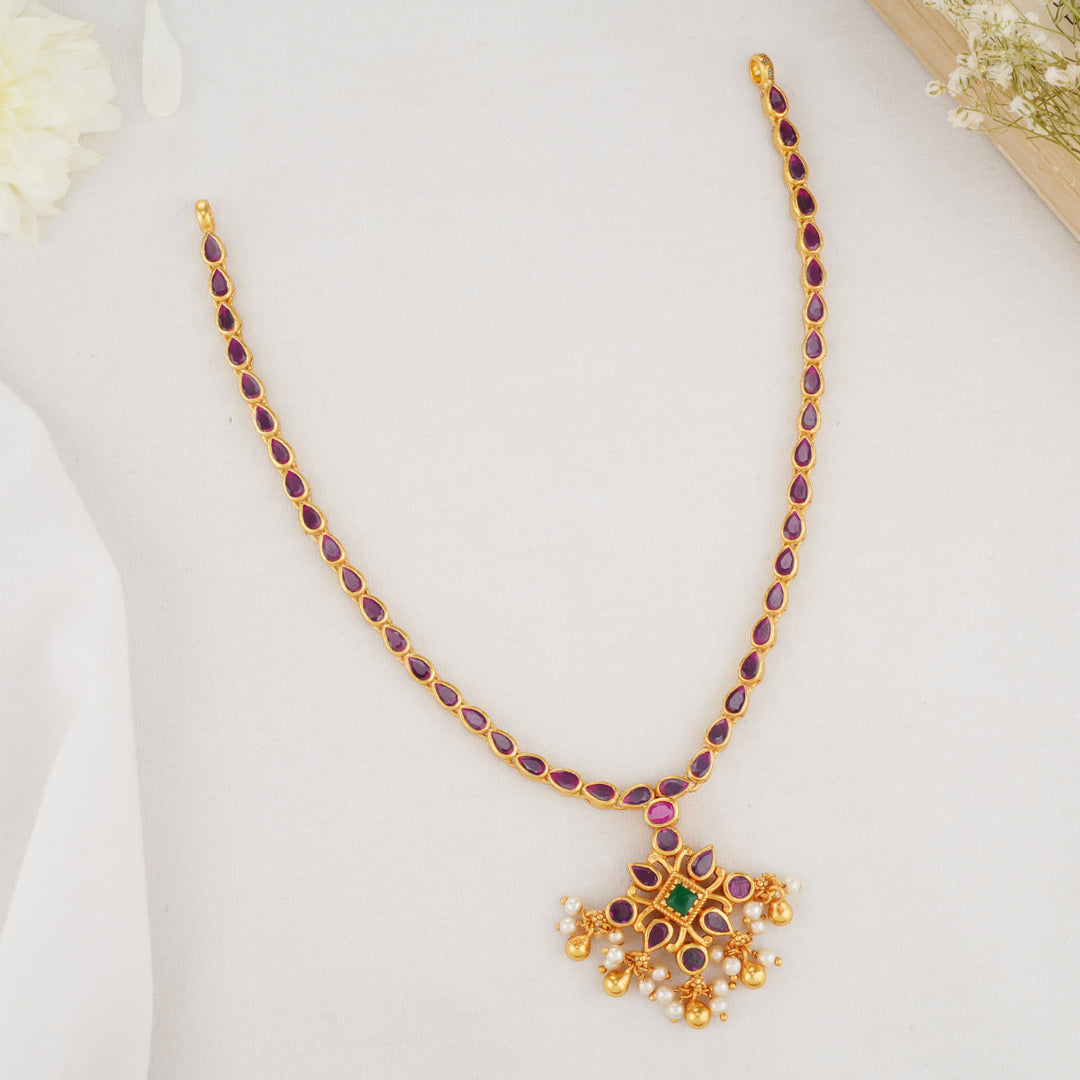 Nethra Reversible Short Necklace