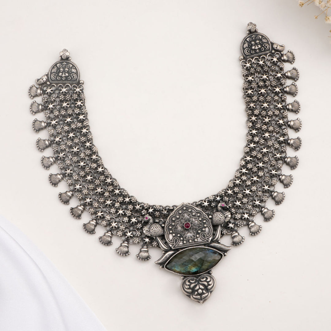 Amrita Oxidised Necklace Set