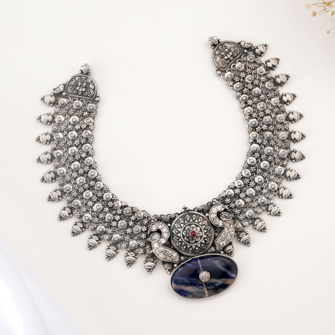 Anrikha Oxidised Necklace Set