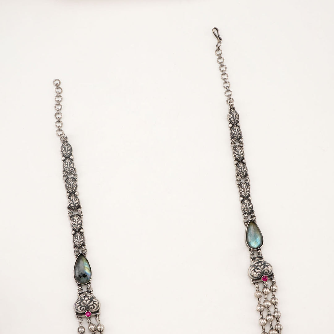 Navya Oxidised  Necklace Set