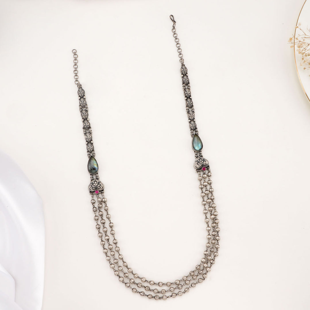 Navya Oxidised  Necklace Set