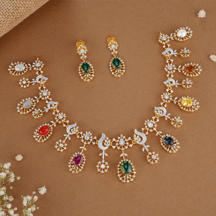 Swathika Avikam Necklace Set