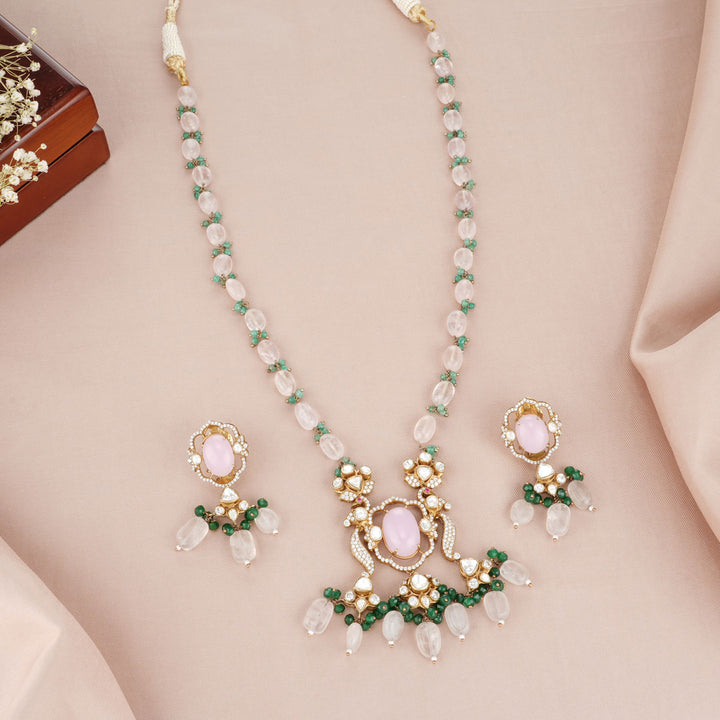 Meera Beads Victorian Necklace Set