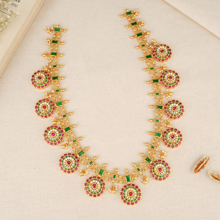 Naveena Long Necklace Set