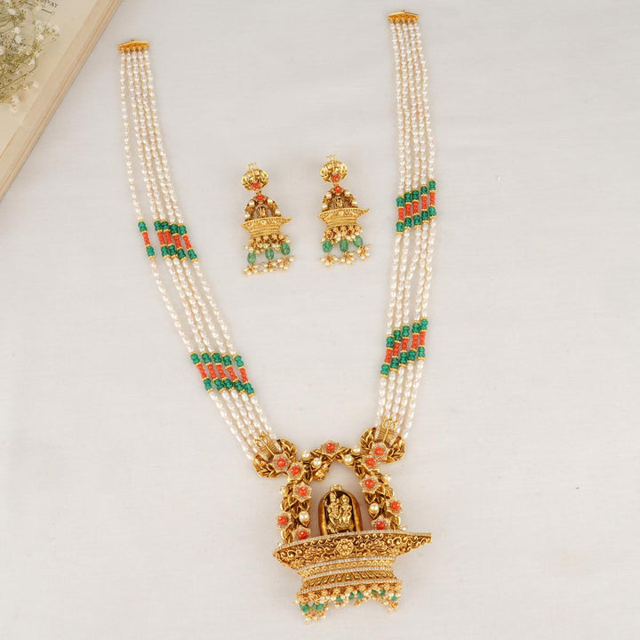 Merlina Long Necklace Set