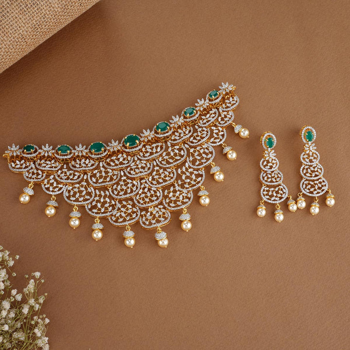 Lalitha Manjari Avikam Choker Set