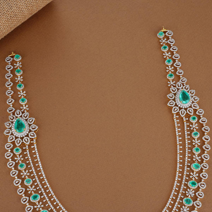 Ashwitha Avikam Long  Necklace Set