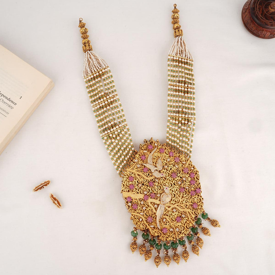 Divine Reversable Long Necklace Set