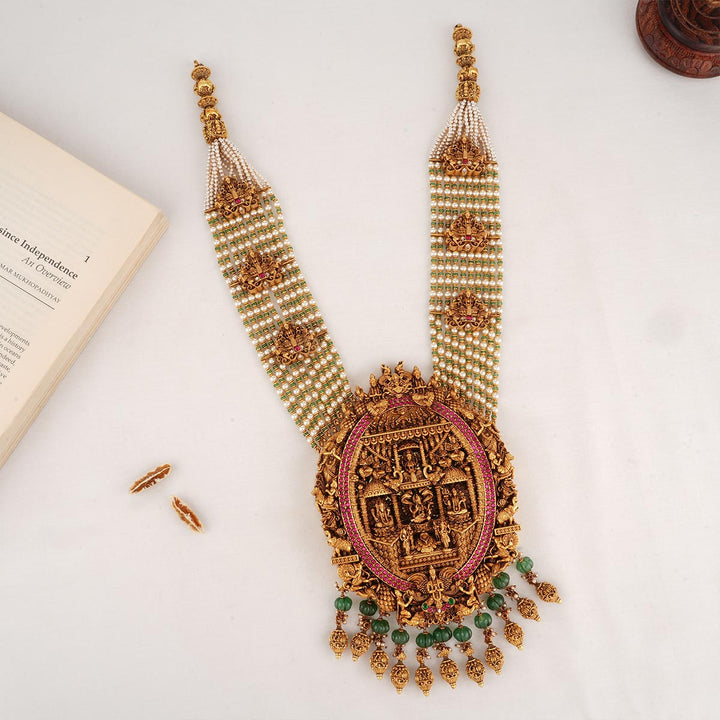 Divine Reversable Long Necklace Set