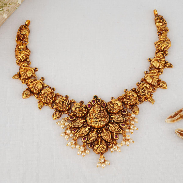 Narmadha Nagas Short Necklace