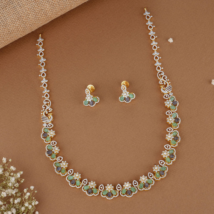 Asvitha Avikam Long Necklace Set