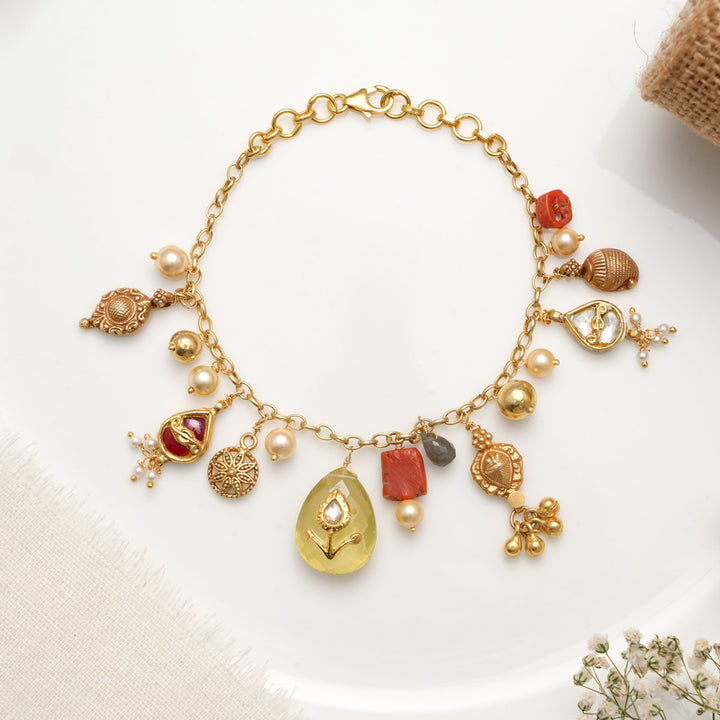 Tanzara Kundan Bracelet