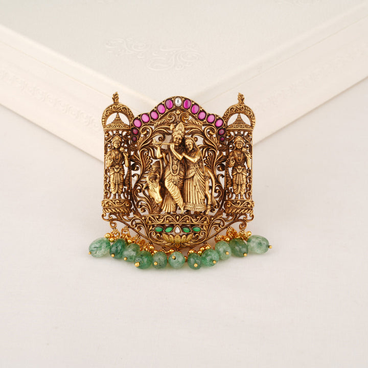 Radha Krishna Pendant