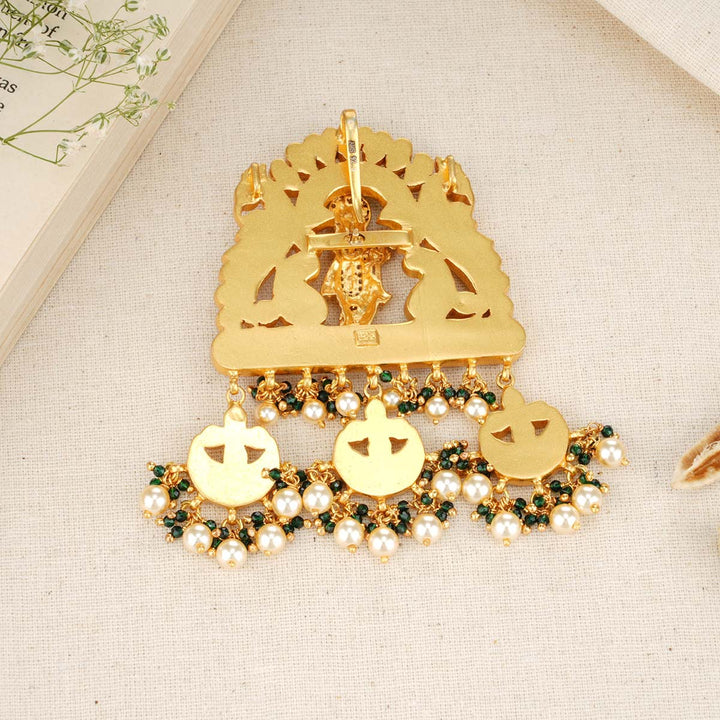 Mahik Kundan Pendant