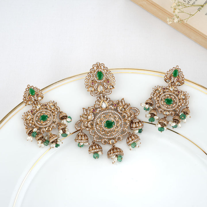 Matsya Victorian Pendant set