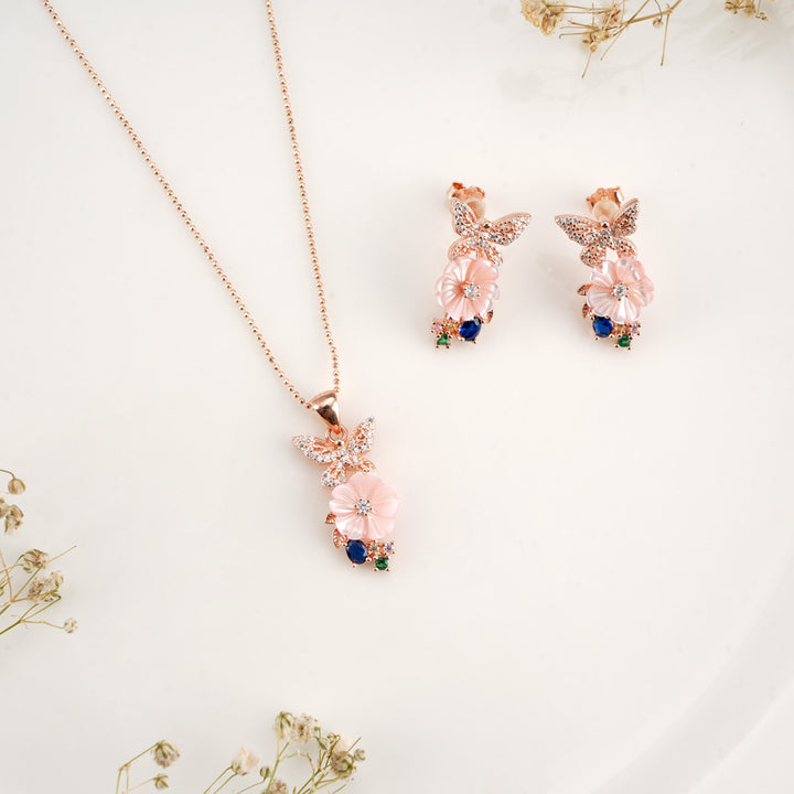 Mimosa Pendant Set